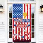  World Cup Soccer Door Cover Banner 