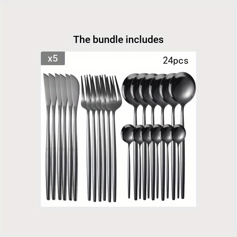 Set of silver cutlery including knives, forks, and spoons on a light gray background.