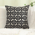 1pc Decorative Geometric Pattern Pillow Cover, 18in*18in