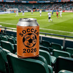 World Cup 2026 Leather Beer Can Cooler 