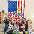  World Cup Soccer Door Cover Banner 