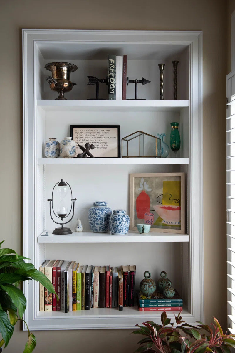 Decorative Terra-Cotta Vases with Heavy Distressing