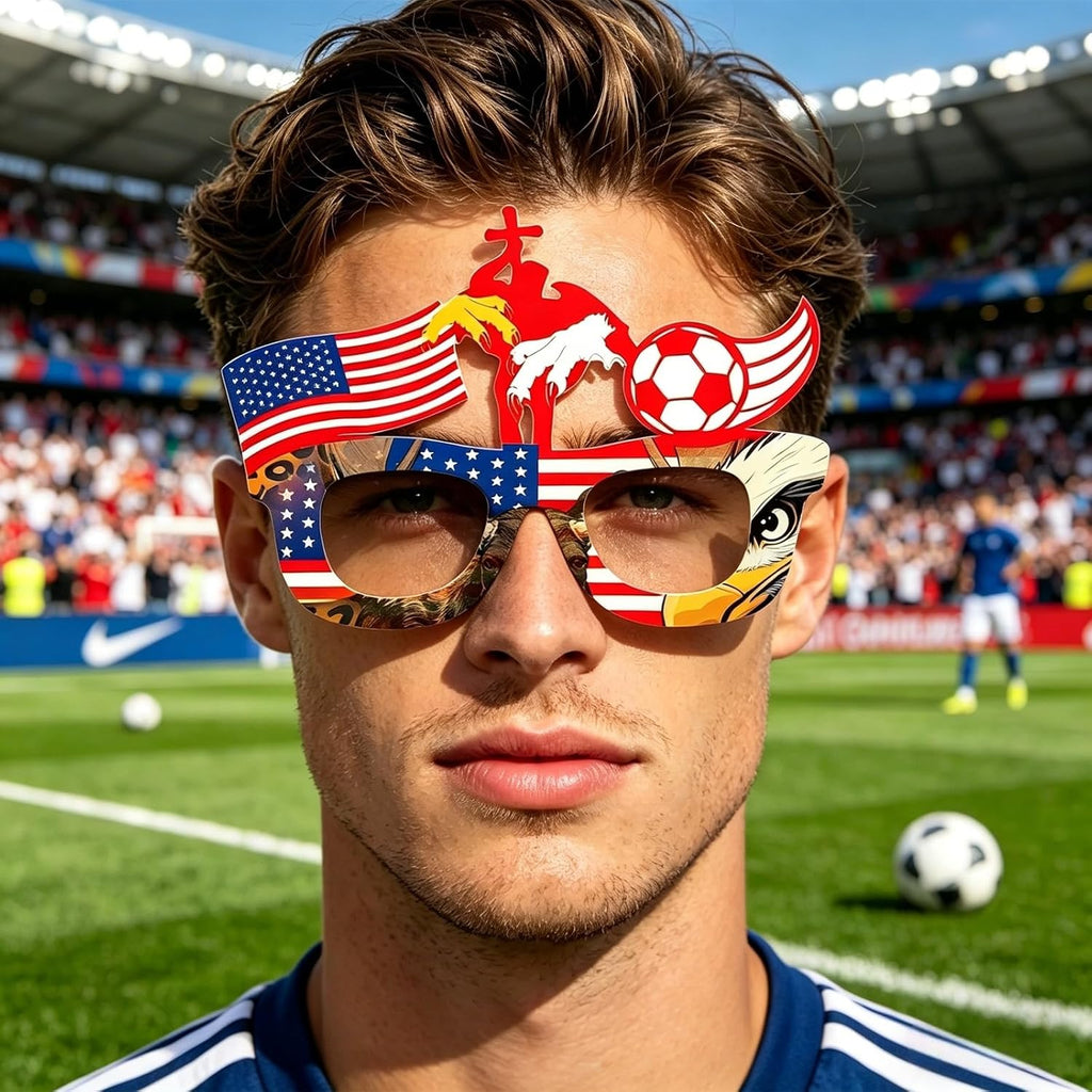 2Pcs 2026 World Cup US Glasses