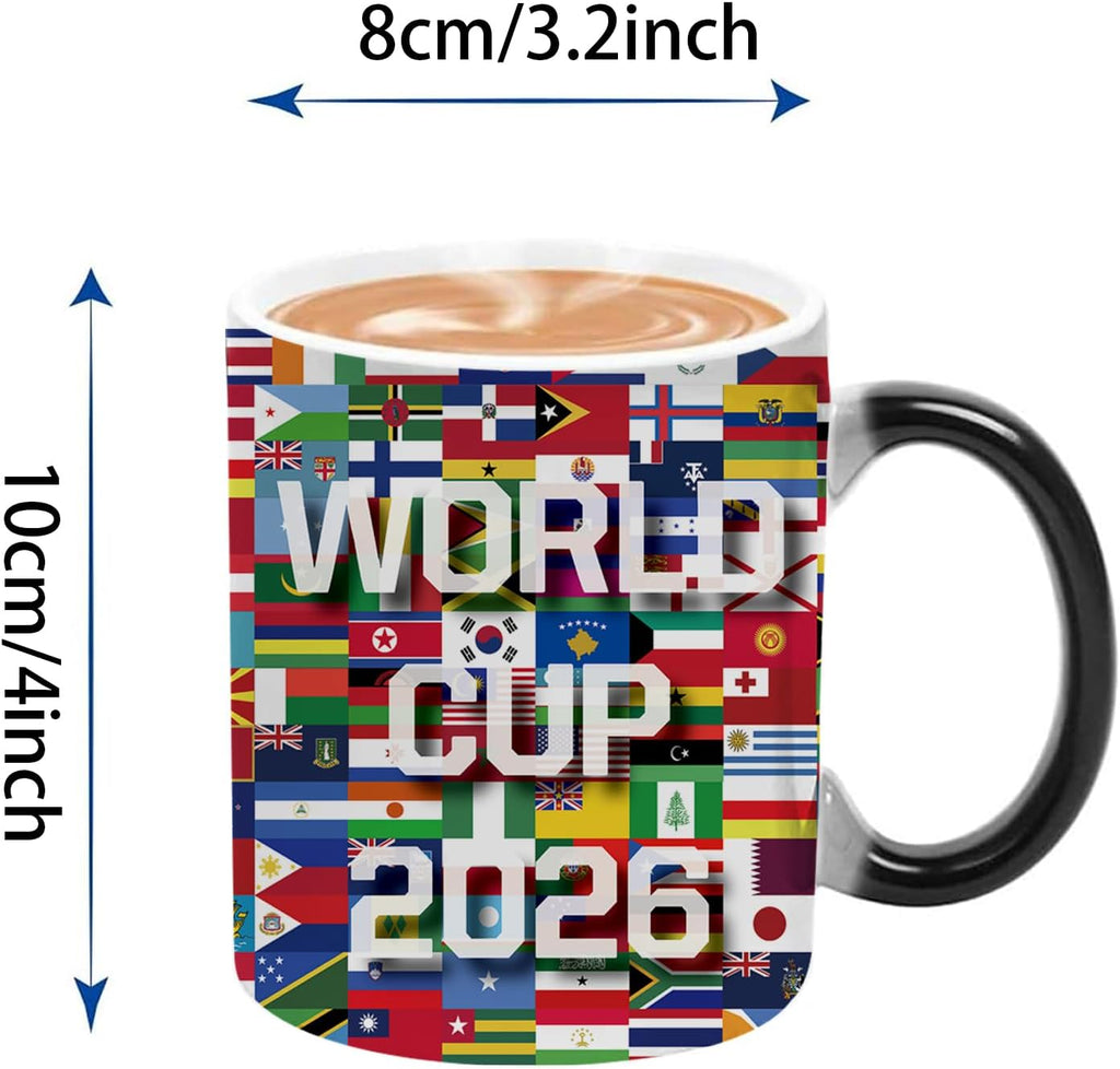 World Cup 12Oz Ceramic Coffee Mug 