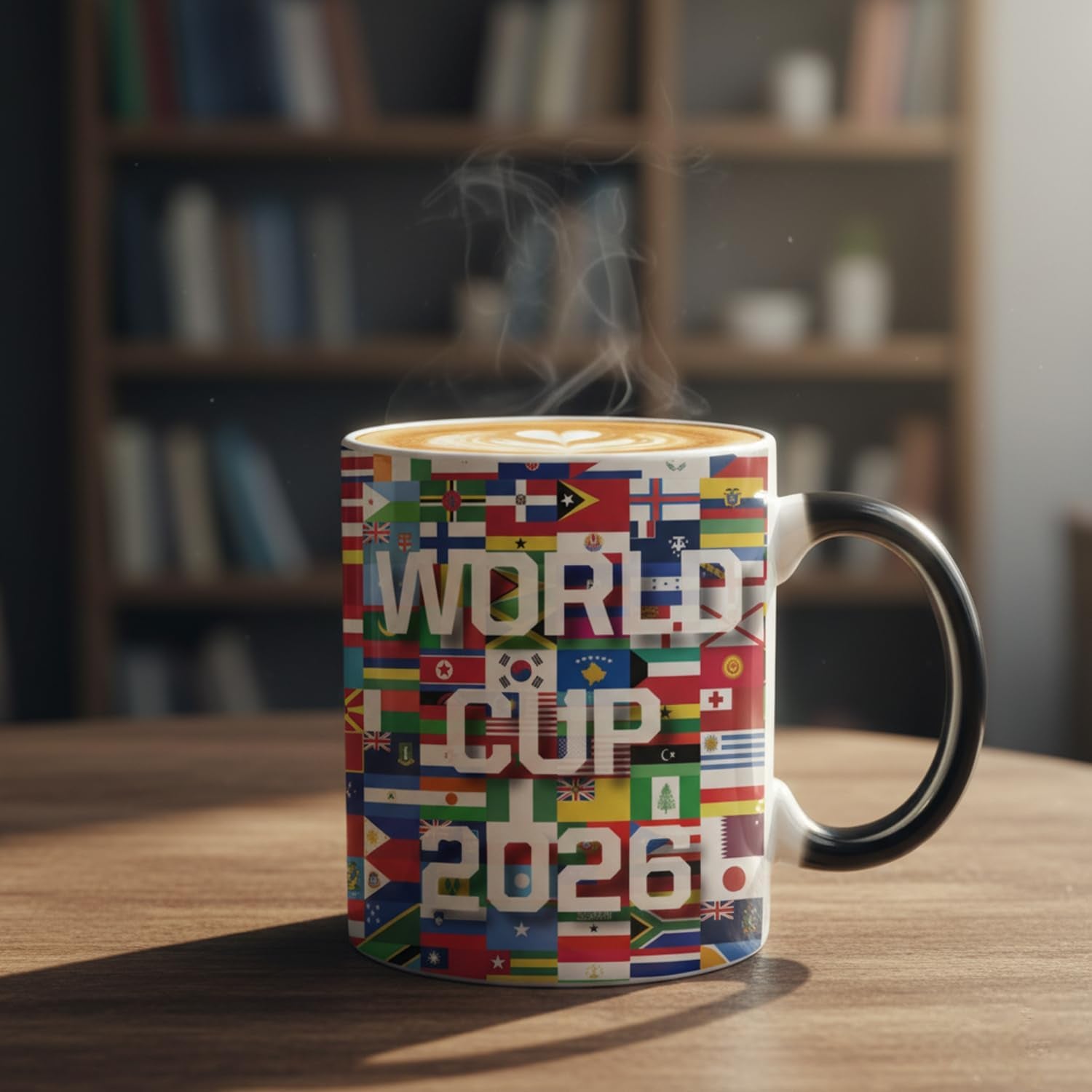 World Cup 12Oz Ceramic Coffee Mug 