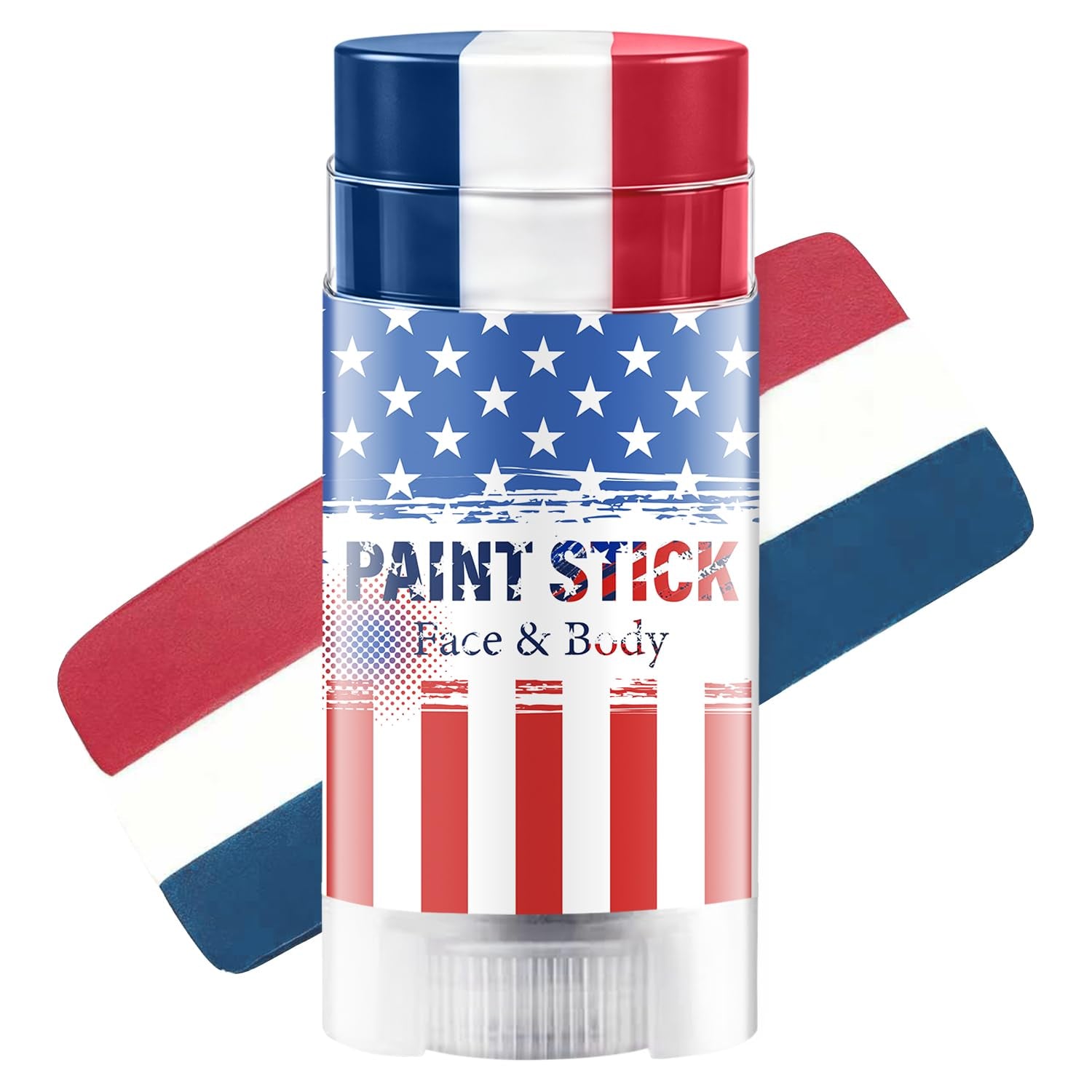 Black Red and Yellow Germany Face Paint Stick for World Cup Fans and Party, World Cup Decorations, Sweatproof & High Pigment Sports Face Paint Sticks for World Cup Party Accessories