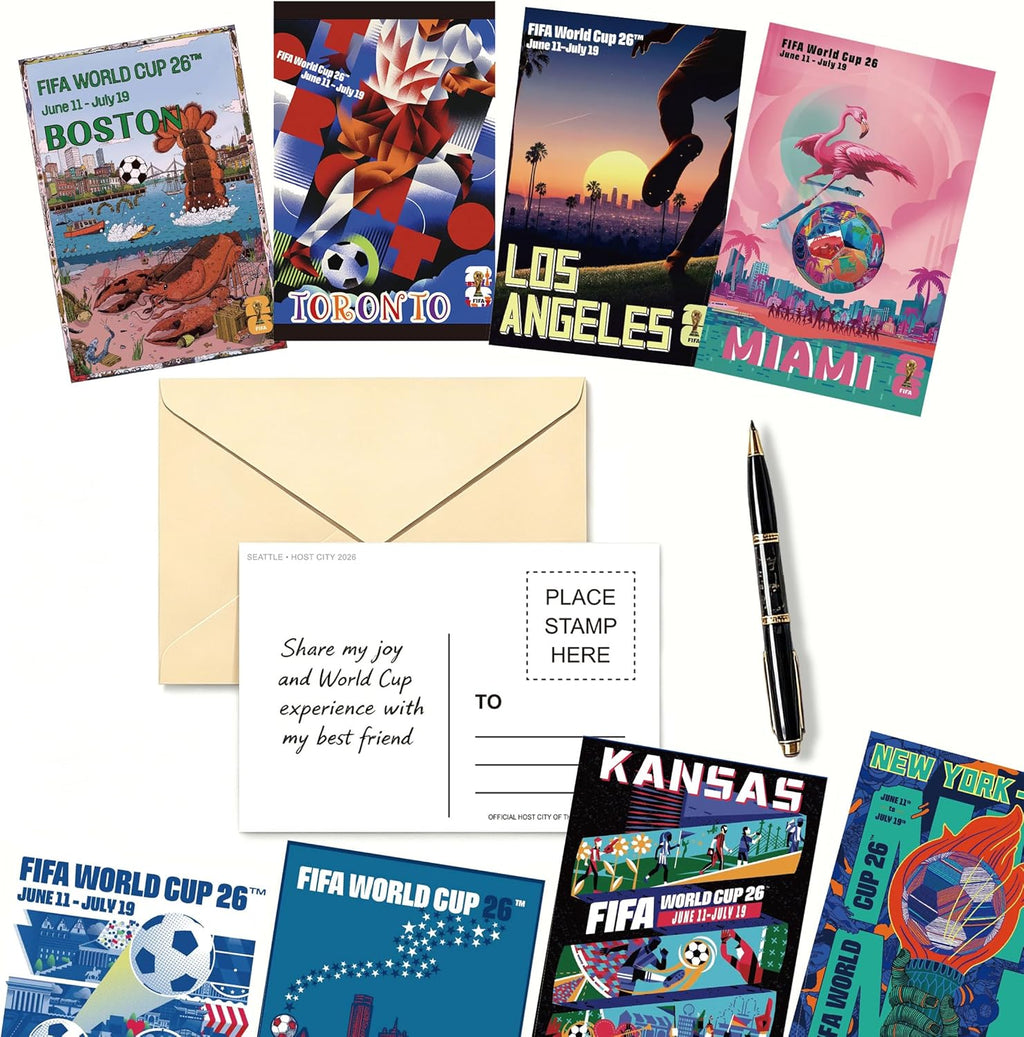 2026 World Cup Postcards Pack
