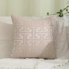 1pc Decorative Geometric Pattern Pillow Cover, 18in*18in