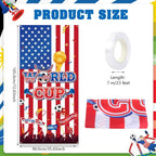  World Cup Soccer Door Cover Banner 