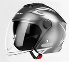 Motorcycle Riding Helmet UV Protection Double Lens Cycling Bike Helmet