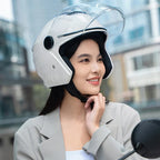 Motorcycle Riding Helmet UV Protection Double Lens Cycling Bike Helmet