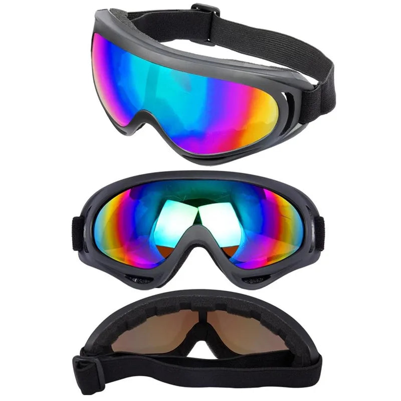 UV400 Protection Dirt Bike ATV Riding Offroad Glasses Safety Goggles for Men Women Kids