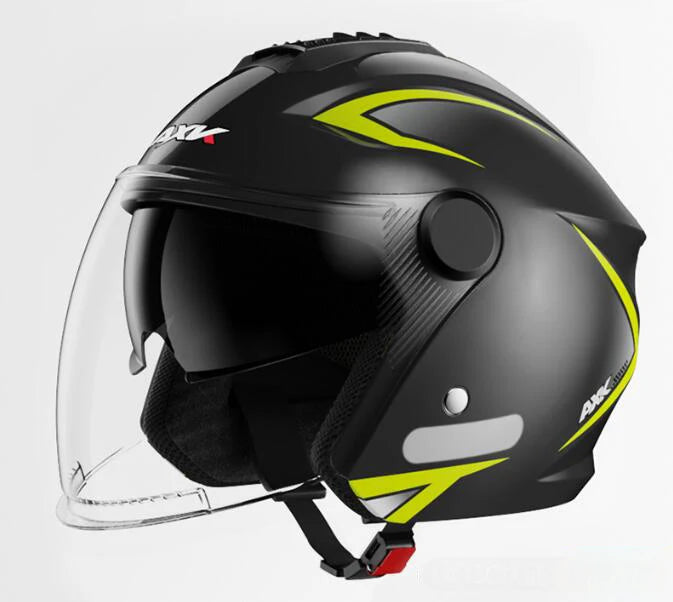 Motorcycle Riding Helmet UV Protection Double Lens Cycling Bike Helmet