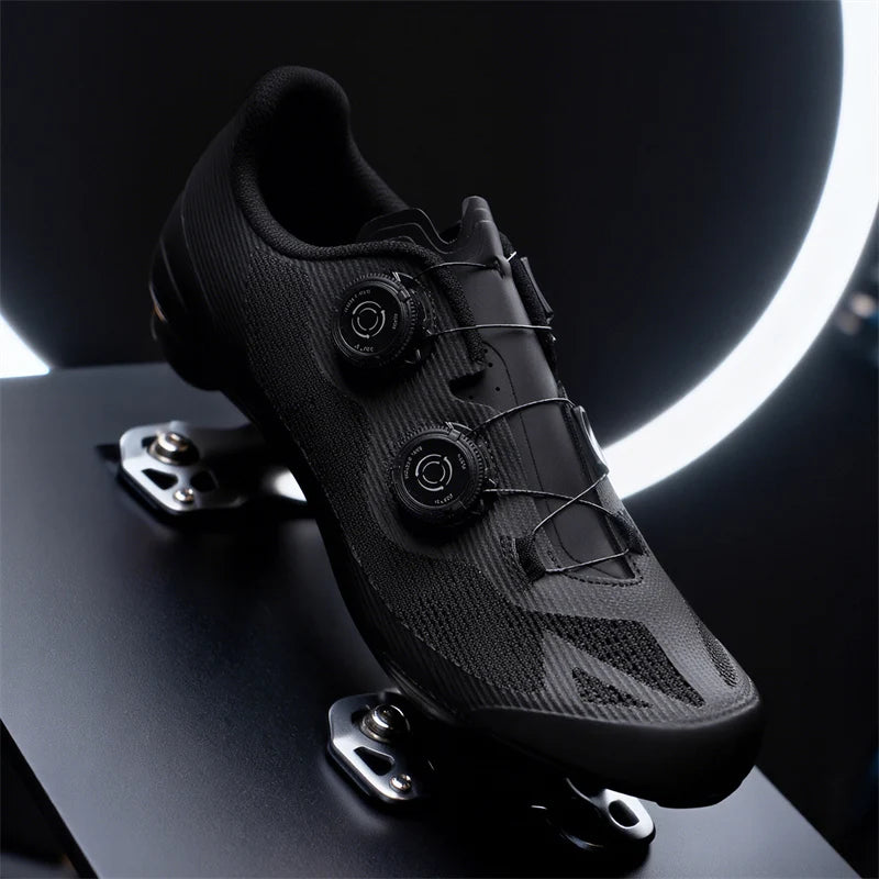Carbon Sole Breathable Cycling Shoes for Winter and Spring with Custom Bike Cleats