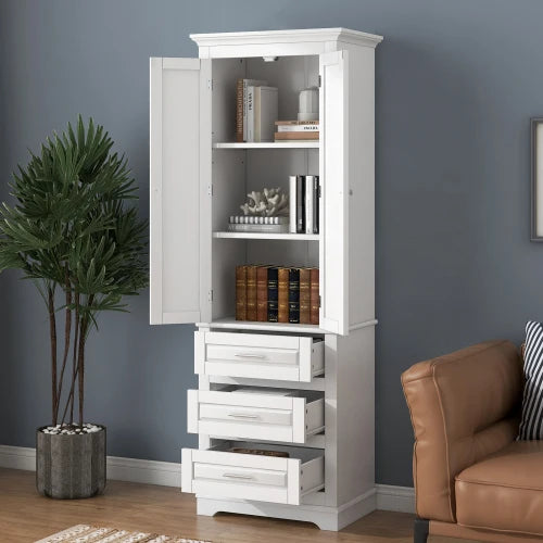 White FCJ Kitchen Storage Locker