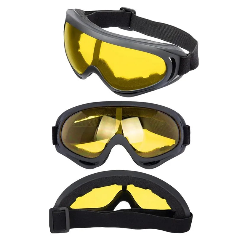 UV400 Protection Dirt Bike ATV Riding Offroad Glasses Safety Goggles for Men Women Kids