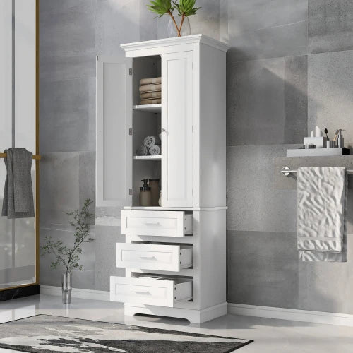 White FCJ Kitchen Storage Locker
