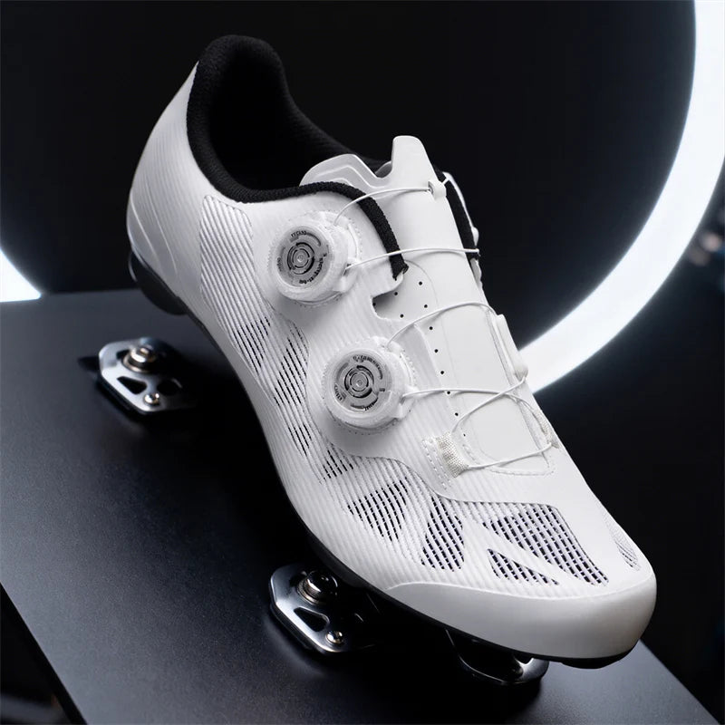 Carbon Sole Breathable Cycling Shoes for Winter and Spring with Custom Bike Cleats