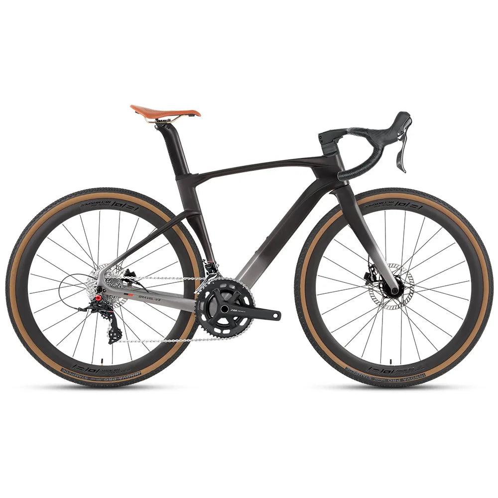 TWITTER GRAVEL-V3 Off-road Bike 24-speed Oil Disc Brake 700C Gravel Melon Bike