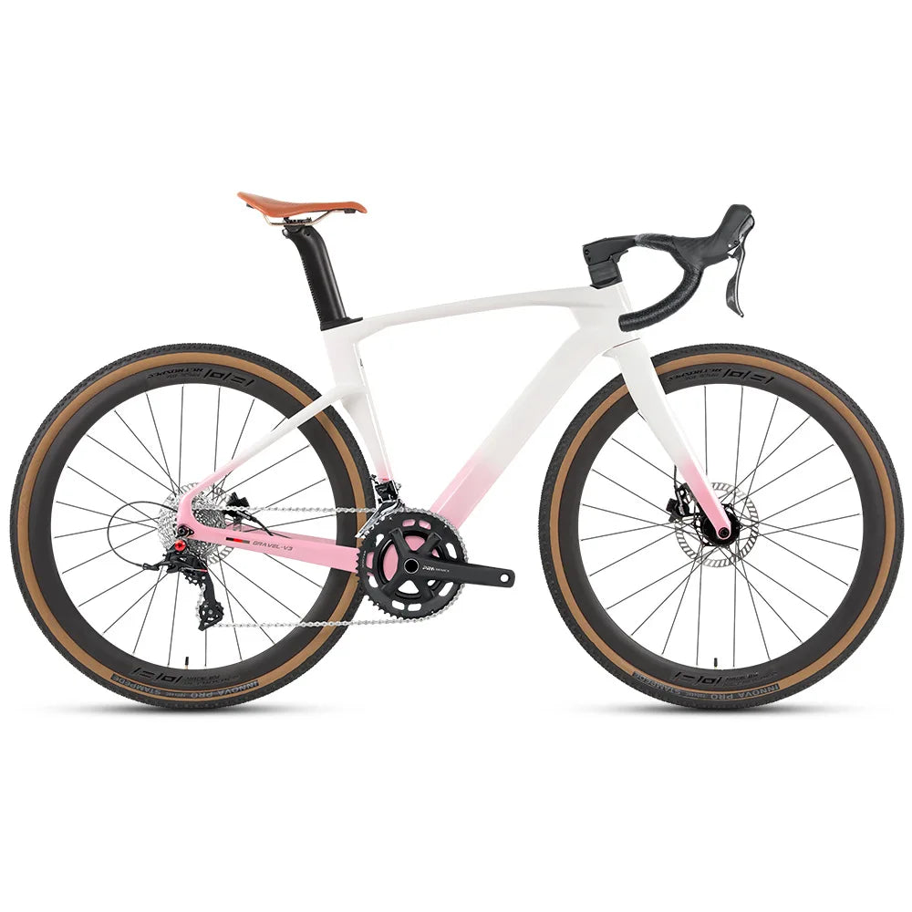TWITTER GRAVEL-V3 Off-road Bike 24-speed Oil Disc Brake 700C Gravel Melon Bike