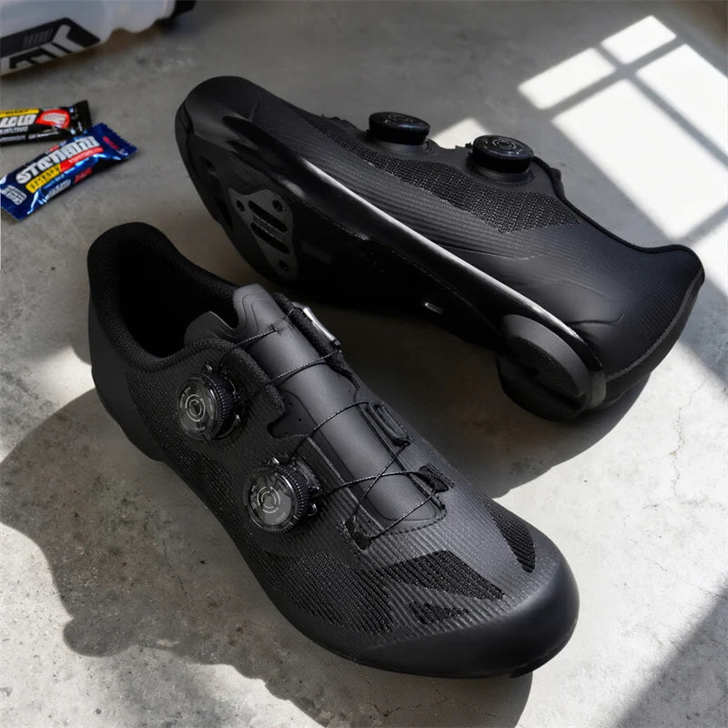 Carbon Sole Breathable Cycling Shoes for Winter and Spring with Custom Bike Cleats