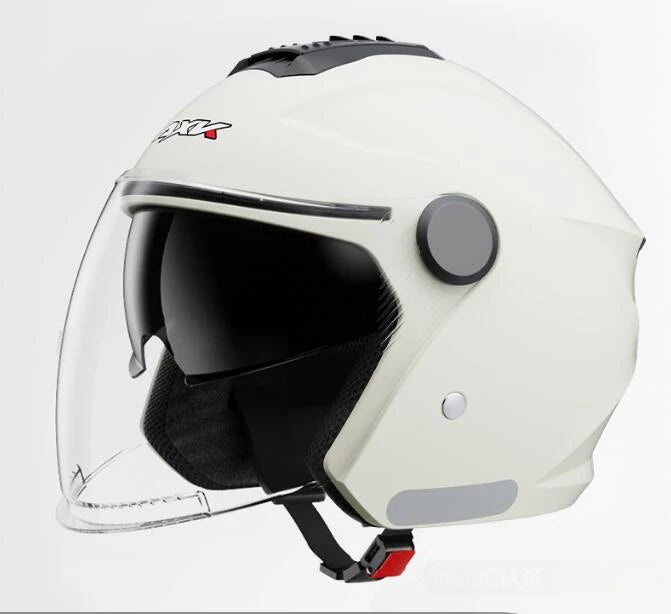 Motorcycle Riding Helmet UV Protection Double Lens Cycling Bike Helmet