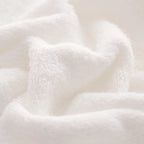 Close-up of white fluffy material