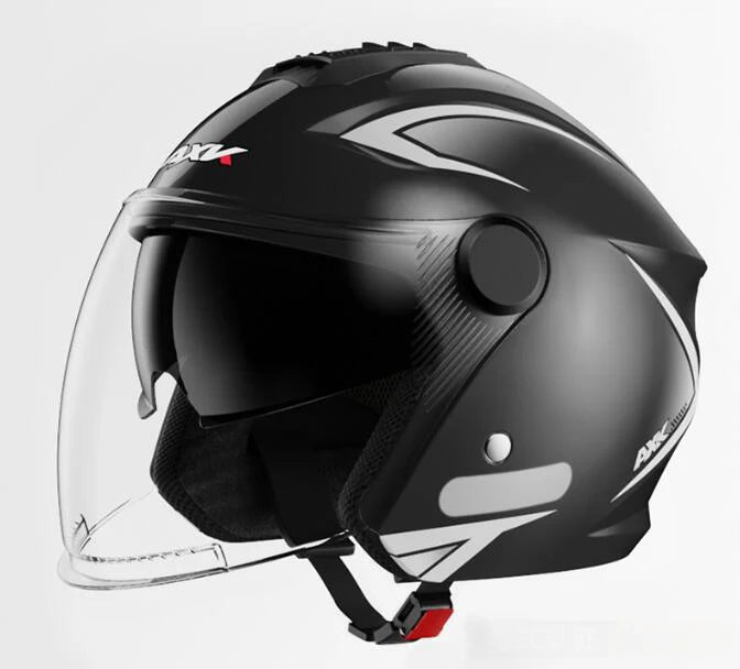 Motorcycle Riding Helmet UV Protection Double Lens Cycling Bike Helmet