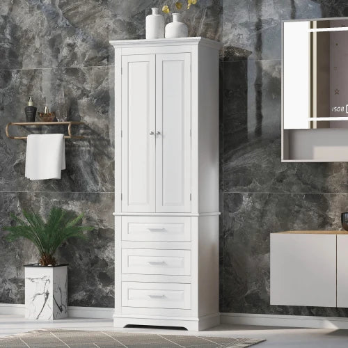 White FCJ Kitchen Storage Locker