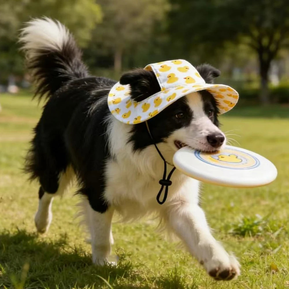 Adjustable Cat Dog Bucket Hat