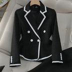 Women's Suit Blazer Set Fishtail Skirt