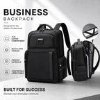 Lightweight Backpack for Men,Large Capacity Business Travel Laptop Bag,2-in-1 Casual Commuter Daypack for Work/College,Durable