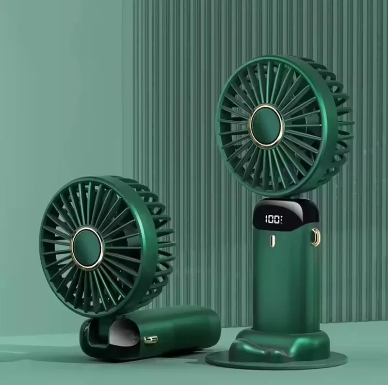 Portable Electric Handheld Fan USB for Home Travel Office Outdoor