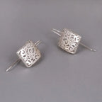 Sterling Silver Intricate Design Hypoallergenic Earrings