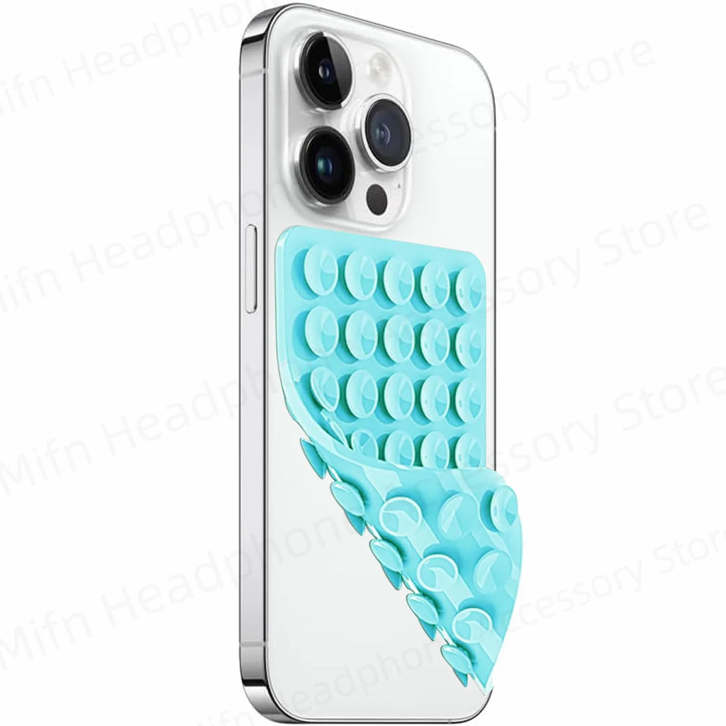 Phone case with bubble design on a white background