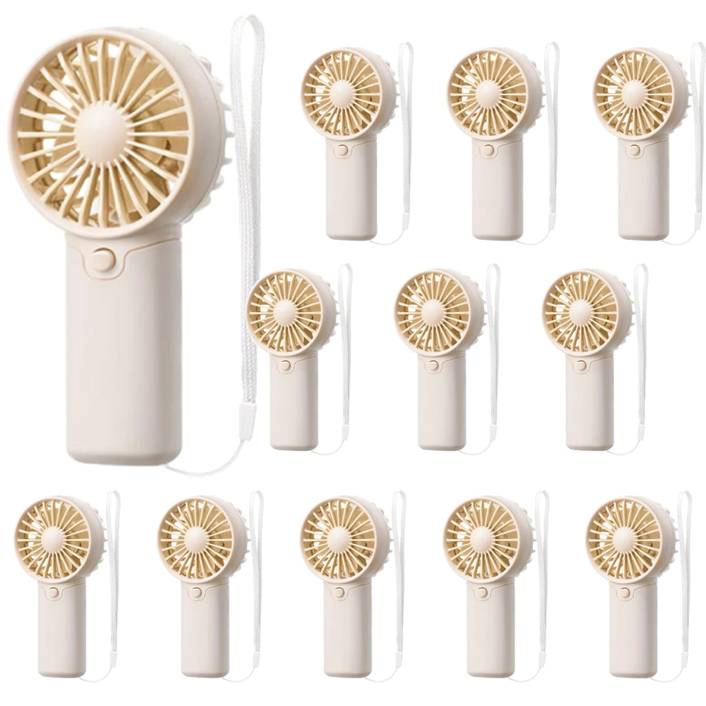 12-80PCS Portable Fans Bulk for Wedding Battery Operated