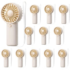 12-80PCS Portable Fans Bulk for Wedding Battery Operated