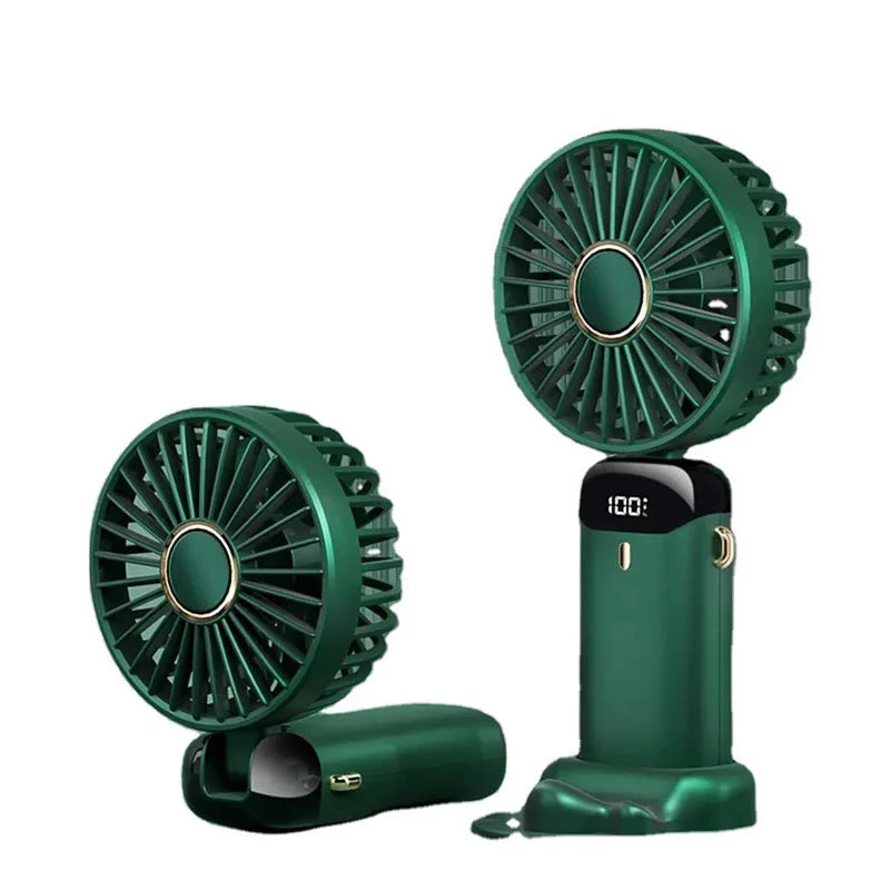 Portable Electric Handheld Fan USB for Home Travel Office Outdoor