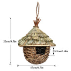 19 Birds Nest Bird Cage Natural Grass Egg Cage Bird House