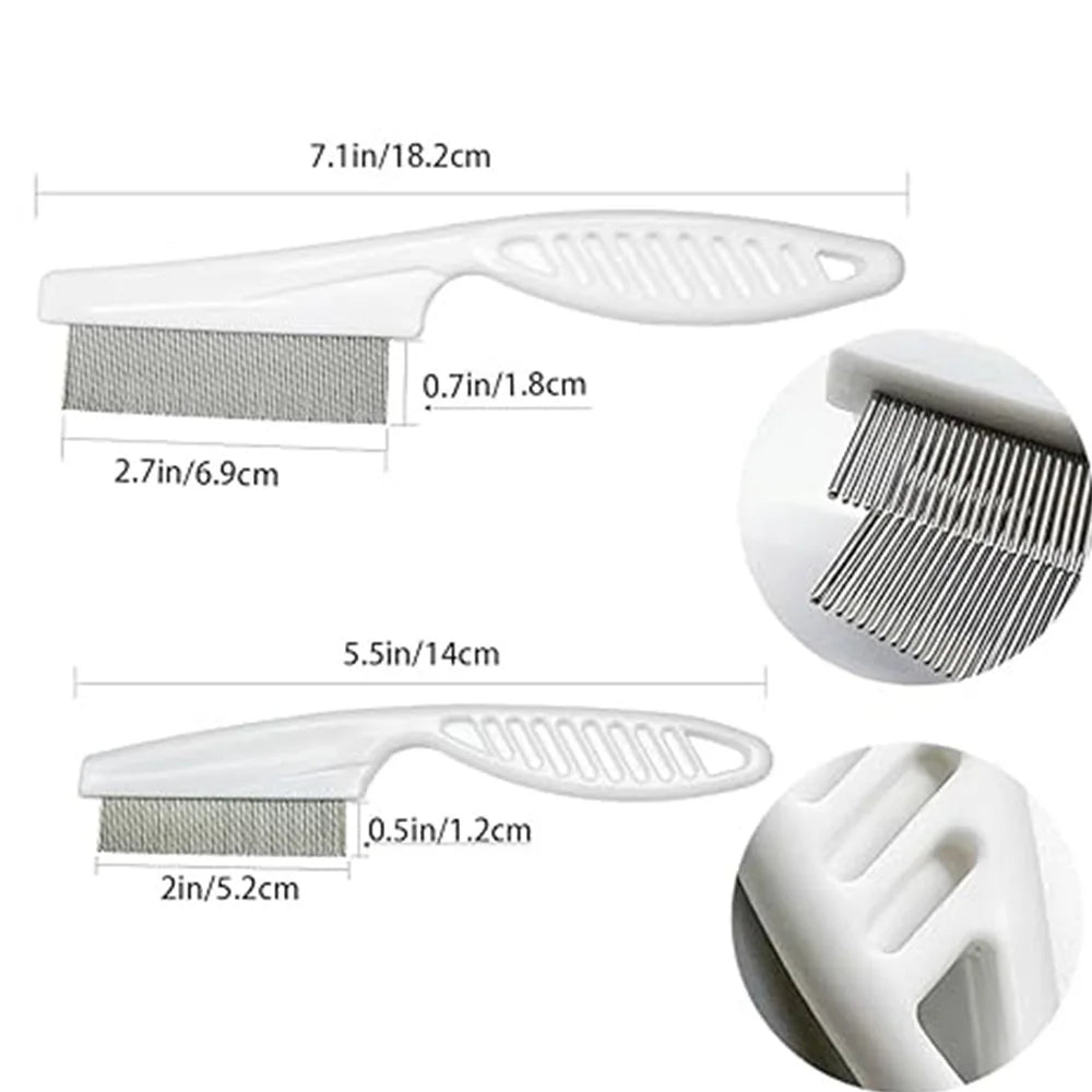 Pet Grooming Flea Comb Pet Care Comb Cat Hair Brush Flea Removal