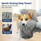 Super Absorbent Pet Bath Towel Quick-drying