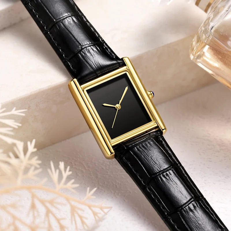 Couple's Watches for Men Women Fashion Casual Leather Simple Dial Waterproof Quartz Wristwatches Lovers Watch Gift Drop Shipping