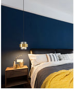 post-modern Bedroom art decor fancy fashion dining led lamp hanging suspended decoration hotel indoor home modern pendant light