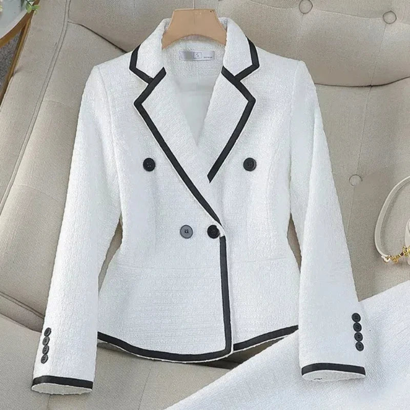 Women's Suit Blazer Set Fishtail Skirt