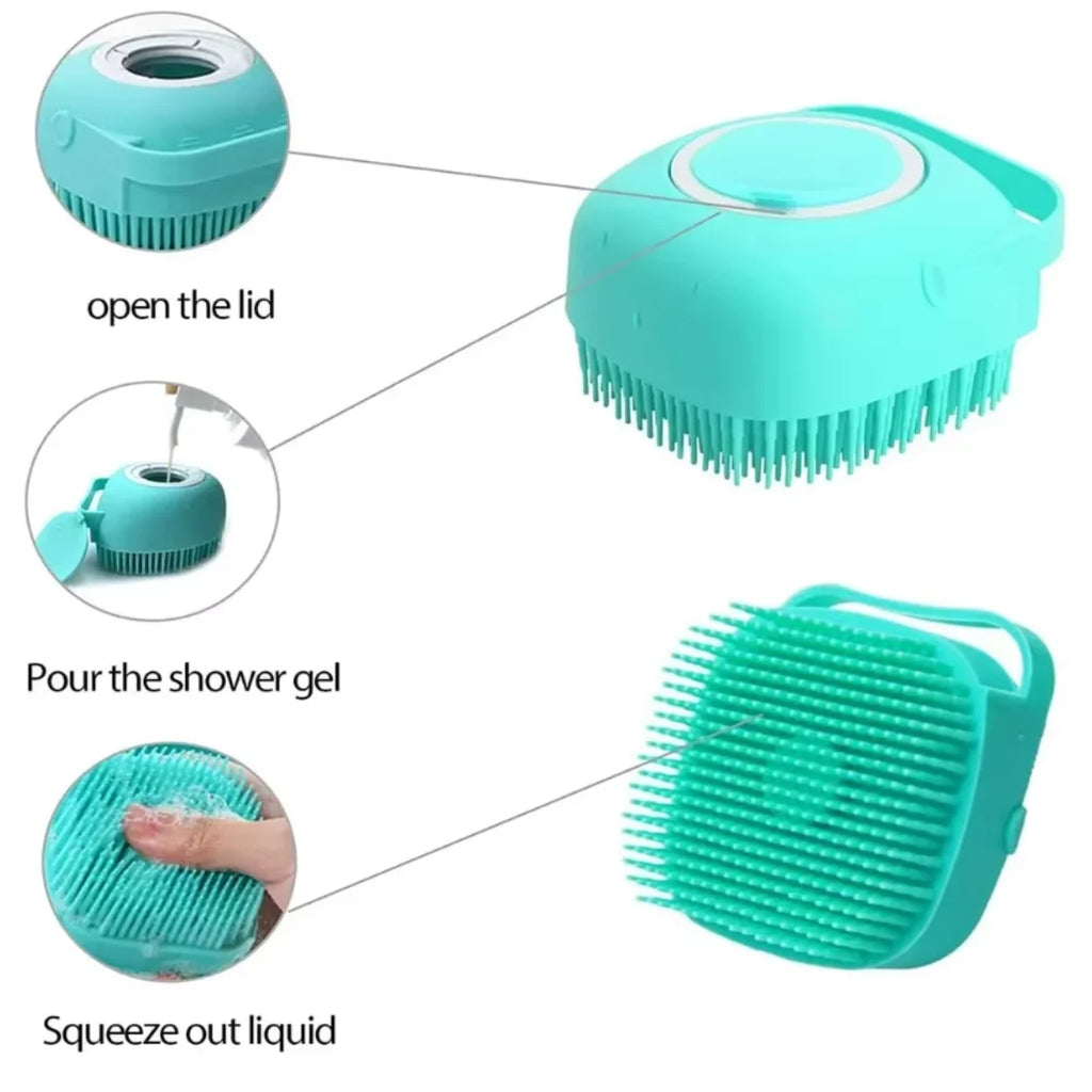 Pet Shampoo Brush