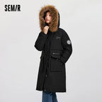 Down Jacket Women Goose Down Winter Waterproof Oil-proof Stain-proof Outerwear
