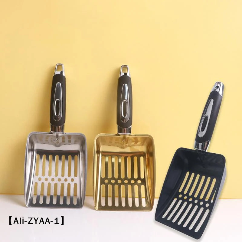 Cat Dog Litter Shovel Pet Cleaning Tool Pet Products Metal Long Handle Scoop