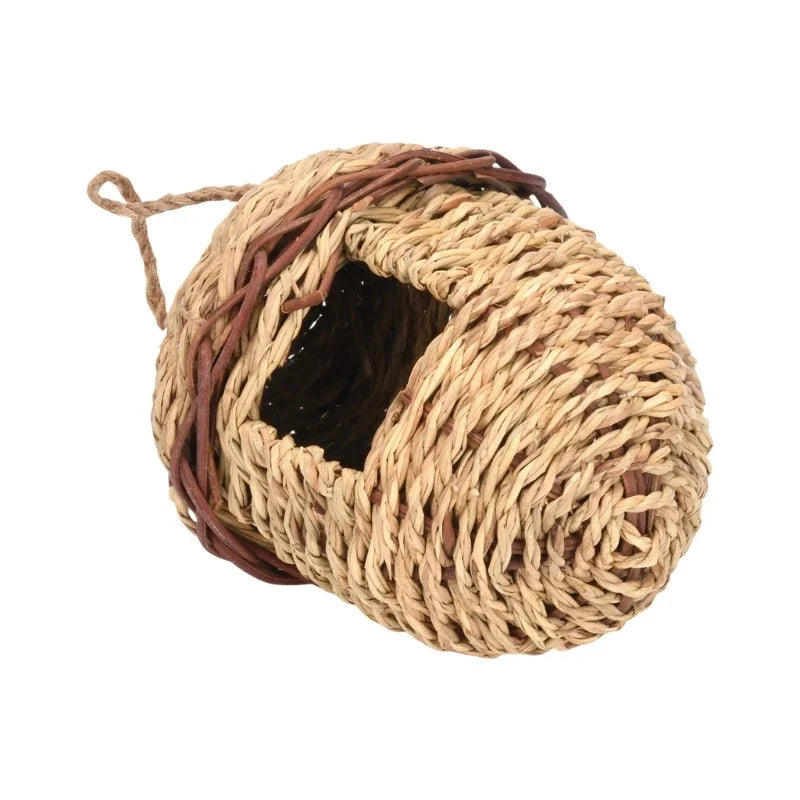 19 Birds Nest Bird Cage Natural Grass Egg Cage Bird House