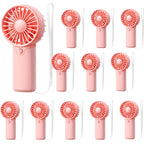 12-80PCS Portable Fans Bulk for Wedding Battery Operated