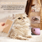 Dog Brush for Shedding | Pet Pro Grooming Tool, Cat Grooming Supplies (5 Inch/2.5 Inch)